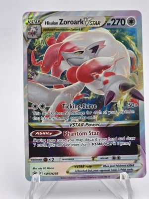 Hisuian Zoroark VSTAR SWSH298 SWSH: Sword & Shield Promo Cards Holo - Image 1 of 2