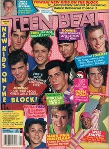 Teen Beat Magazine Gennaio 1991 Nuovo Kids Block Will Smith Jason Priestly Danica - Foto 1 di 19