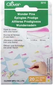 Clover Wonder Pins-20/Pkg (Pack of 1) - Picture 1 of 1