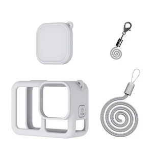 Étui de protection en silicone facilement portable avec bouchon d'objectif pour - Photo 1 sur 42