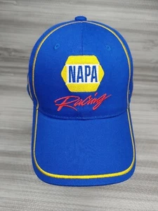 NASCAR NAPA RACING TEAM HAT Michael Waltrip Toyota Cap Blue Yellow #55 (NEW) - Picture 1 of 12