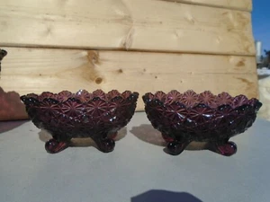 Purple Amethyst Daisy & Buttons Taper Candle Holders - Imagen 1 de 4