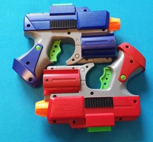 NERF Firestrike 2005 2er Set Gun Pistole + 12 Pfeile TOP - Bild 1 von 3
