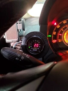 52mm Boost Tachometer Gauge Adapter Mod for Fiat 500 Abarth - Picture 1 of 11