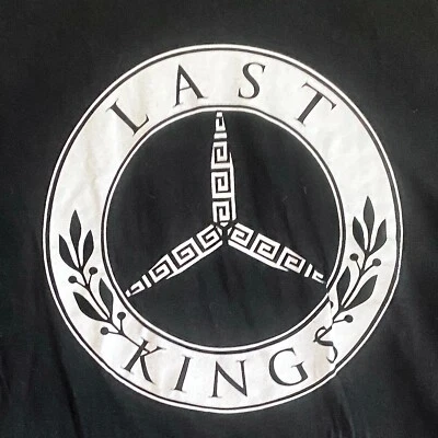 Camiseta Last Kings hip hop streetwear masculina média camiseta - Imagem 1 de 4