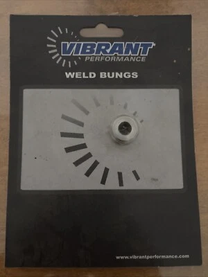 Vibrant Performance 11270 Bung - 1/8 in NPT Female - Weld-On - Steel - Image 1 of 2