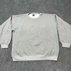Vtg Champion Sweater Mens Large Grey Long Sleeve Pullover Sweatshirt Mexico Made