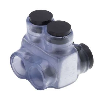 Polaris ITD-1/0C 2-Port Clear Multi-Tap Pre-Insulated Connector, 1/0 – 14 AWG - Image 1 of 4