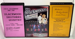 THE BLACKWOOD BROTHERS QUARTET 1960er & 1981, 2 VHS Kassetten BLACKWOODS Legacy 3 CDs - Bild 1 von 11