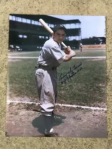 YOGI BERRA FIRMATO 11X14 EDIZIONE LIMITATA INSCLARRY YOGI BERRA NY YANKEES 46-63 - Foto 1 di 6