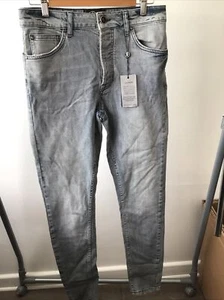 GYM KING Mens Light Blue/Grey Jeans 32” Waist £25 - Picture 1 of 8