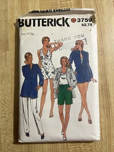Butterick sewing patterns 3759 Size 20 1/2 - Picture 1 of 2