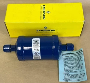 EMERSON DHY00149 X09110079-19-7 LIQUID LINE FILTER DRIER 3/8" SAE SERVICEFIRST - Picture 1 of 7