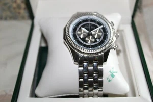 aK Adee Kaye Beverly Hills Men's Chronograph Stainless Steel Watch - Picture 1 of 8