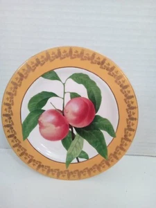 American Ateliers Royal Obst ERSATZTELLER Pfirsiche, orange EUC - Bild 1 von 4