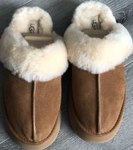 UGG disquette Damen-Hausschuhe entworfen, um Komfort mit Stil zu verbinden Größe 7 - Bild 1 von 12