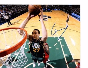 Rudy Gobert Utah Jazz Signed Autographed 8x10 Photo comes with LOM COA ph369 - Picture 1 of 2