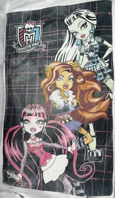 Toalla de baño Monster High Beach 2013 rara única en su clase leer Foto 1 de 4