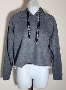 Calvin Klein Women's Gray Hooded Sweatshirt Size S Nwot - Picture 1 of 2