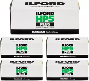 5 Rolls HP5 400 120 Film - Picture 1 of 2