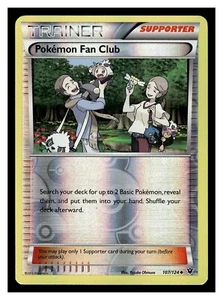 Pokemon XY Fates Collide Pokemon Fan Club 107/124 Reverse Holo - Picture 1 of 1