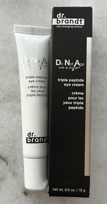 Dr. Brandt Do Not Age Triple Peptide Eye Cream FULL SIZE 0.5 oz. NEW WITH BOX - Image 1 of 4