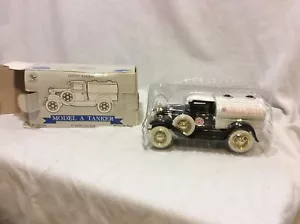 Model A Tanker Die Cast Lockable Coin Bank 1:25 Scale Red Crown Gasoline Limited - Picture 1 of 5