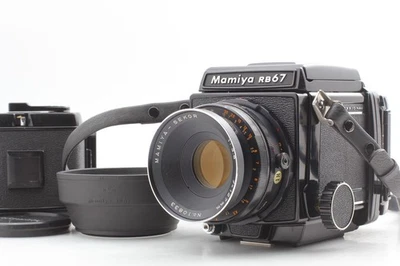 [Camera MINT] Mamiya RB67 Pro Sekor C 127mm f3.8 Lens 120 Film Back From JAPAN - Image 1 of 4