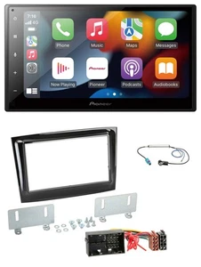 Pioneer DAB Bluetooth 2DIN USB MP3 Autoradio für Fiat Doblo ab 2015 piano schwar - Bild 1 von 10