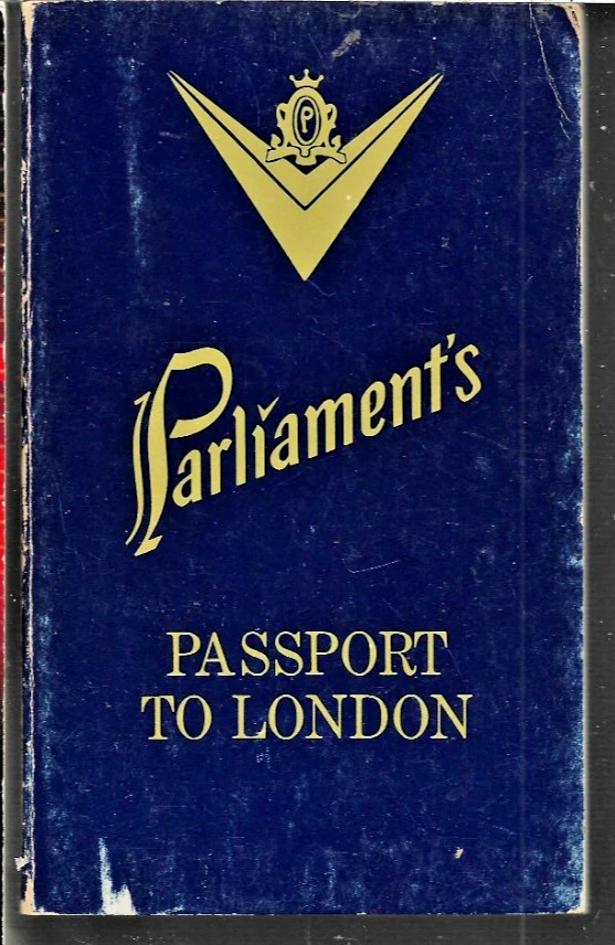 Parliament Cigarettes: Passport to London Guide Book Corinthia 1969 - Image 1 of 1