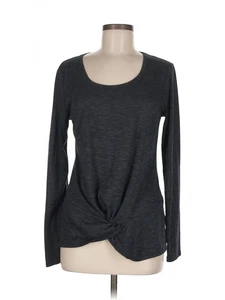 Marika Women Gray Long Sleeve T-Shirt M - Picture 1 of 4