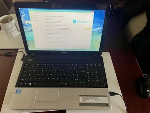 FAST Acer Aspire E1-571 15" Windows XP Laptop Intel i5 4GB RAM 500GB VGC - Picture 1 of 12
