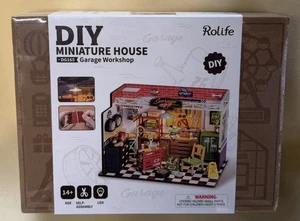 Rolife Garaje Taller Hágalo Usted Mismo Miniatura Casa Kit DG165 3D Puzzle TOTALMENTE NUEVO - Imagen 1 de 3