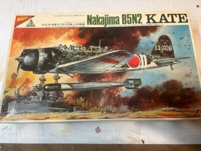 Rare Nichimo B5N2 Kate...1/48...MINT...Kit S-4813 - Image 1 of 2