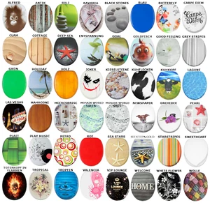 WC SITZ TOILETTENDECKEL KLODECKEL WC DECKEL BRILLE KLOBRILLE TOILETTENSITZ - Bild 1 von 97