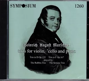 HEINRICH MARSCHNER - TRIO D-DUR - TRIO F-DUR - RUBRA & SEMINOTRIOS - Bild 1 von 2