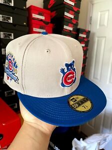 Hatclub Exclusive Two Tone Wave Chicago Cubs Size 7 7/8 Green 1990 All Star Game
