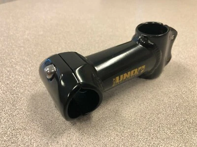 New KALLOY Bicycle Ahead Stem 1-1/8" 28.6mm 5 Deg Rise Bore 25.4 Anodized Black - Image 1 of 4