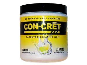 CON-CRET PATENTED CREATINE HCL LEMON-LIME 64 SERVINGS 2.2 Oz POWDER EXP. 01/2026 - Picture 1 of 5
