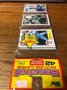 1988 Topps Rack- Pack Rak Pak Keith Comstock ERROR Front AND Center VERY RARE - Picture 1 of 5