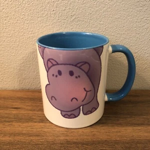 Hippopotamus Purple, smiling coffee mug 10oz (B1) - Picture 1 of 6