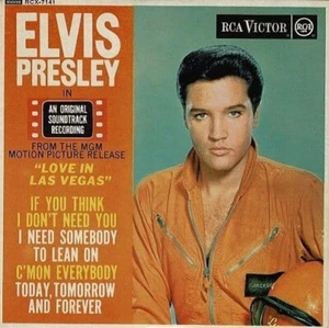 ELVIS PRESLEY Love In Las Vegas EP Vinyl Record Single 7 Inch RCA Victor & 1964 - Picture 1 of 6