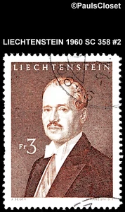 LIE 1960 SC 358 PRÍNCIPE FRANZ JOSEPH II MARRÓN PROFUNDO UNG MUY FINO #2 - Imagen 1 de 2