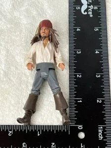 Pirates of the Carribean Captain Jack Sparrow Poseable Action Figure 4 Inches - Picture 1 of 4