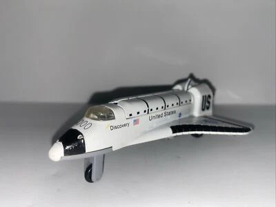 Modelo de transbordador espacial juguete retroceso toldo de apertura de metal escala grande 8 pulgadas Foto 1 de 4