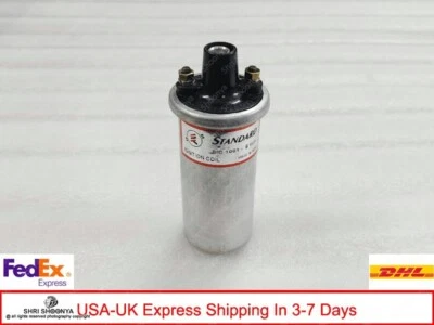 NEW STANDARD 6 VOLT IGNITION COIL PART NO-140253 FOR EARLY ROYAL ENFIELD BULLET - Image 1 of 4