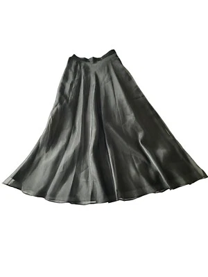 MSK черная тафта полная юбка женский размер 10 - Изображение 1 из 4