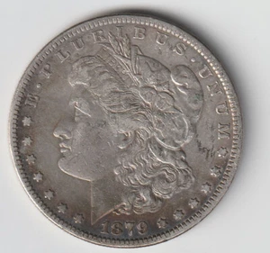 1879 P MORGAN DOLLAR #436 / VERY FINE / COIN HAS A GREAT LOOK TO IT - Picture 1 of 2