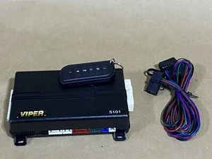 VIPER 1 Way Remote Vehicle Start System Kit Model 5101 w/ Keyless Entry W/1 Wire - Bild 1 von 8