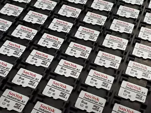 SanDisk 8GB Industrial Grade Micro SD SDHC UHS-3 Class 10 Memory Card - Picture 1 of 5